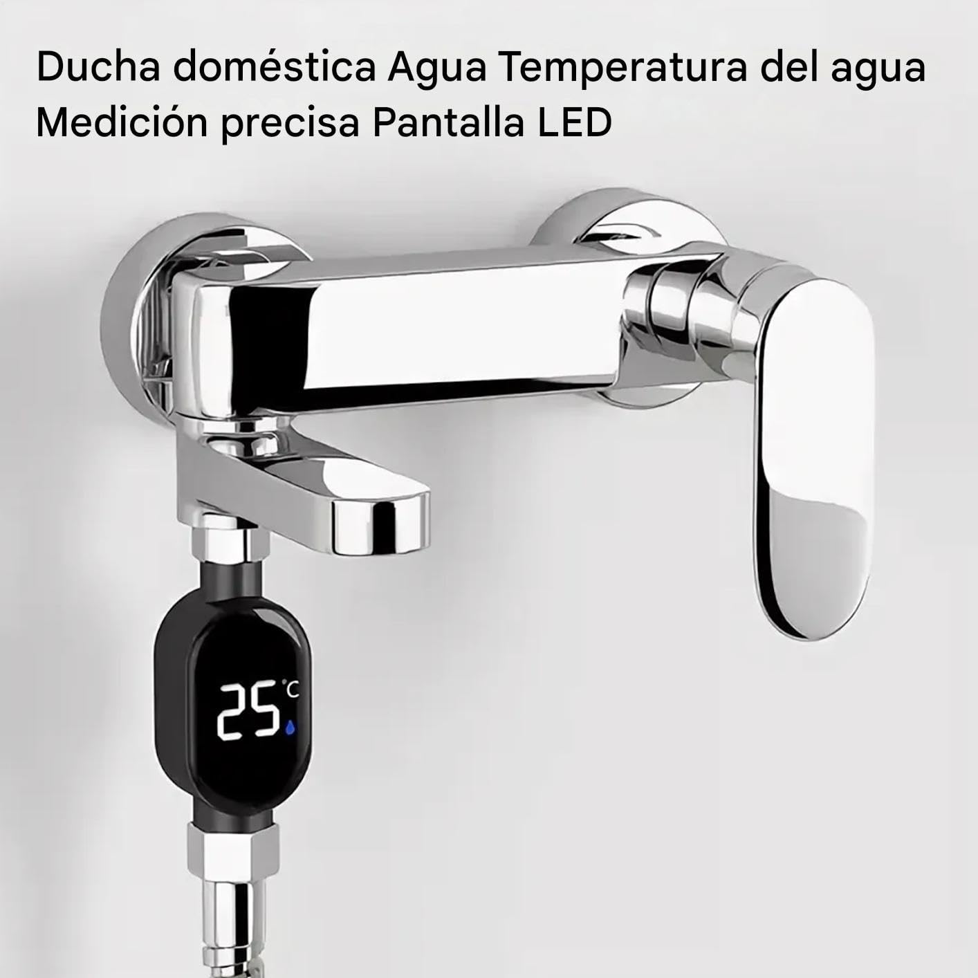 Termómetro para grifo con display de temperatura OFERTA 3x1