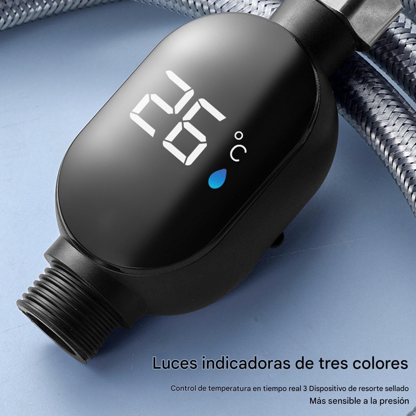 Termómetro para grifo con display de temperatura OFERTA 3x1