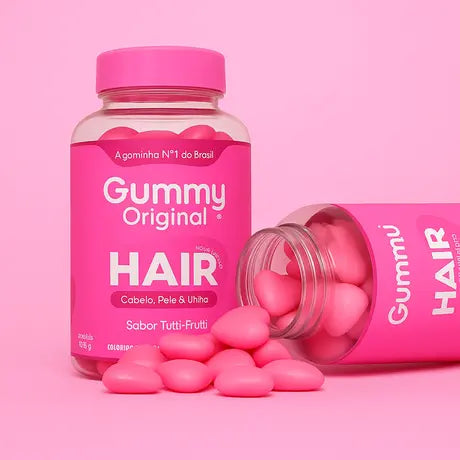 Gummies Corazón para Pelo y Piel jovenes.