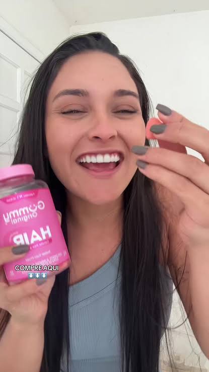 Gummies Corazón para Pelo y Piel jovenes.